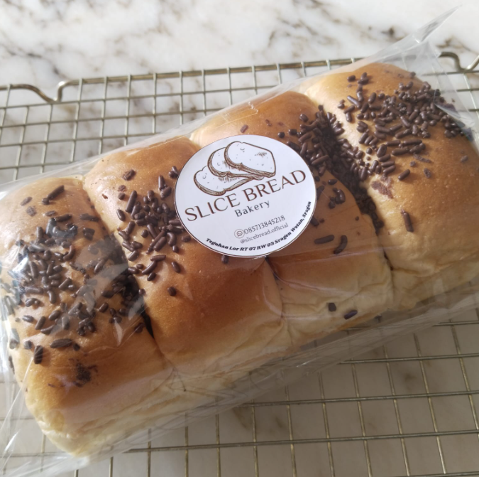Roti Sobek Coklat